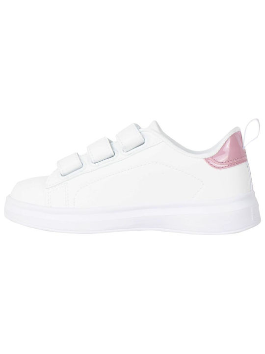 Champion Kids Sneakers with Scratch White