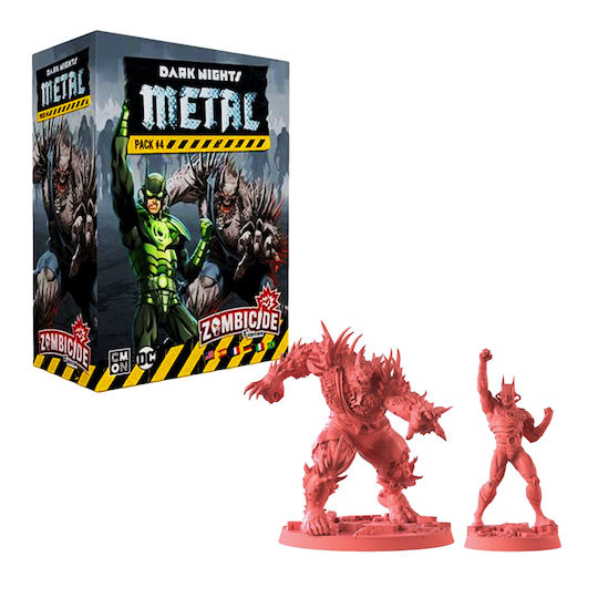 Cool Mini Or Not Zombicide Dark Nights Метален Комплект 4 Фигури