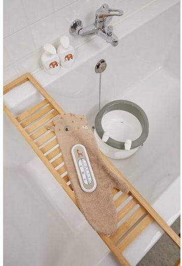 Bebejou Baby Bath Glove XL Steppe Beige