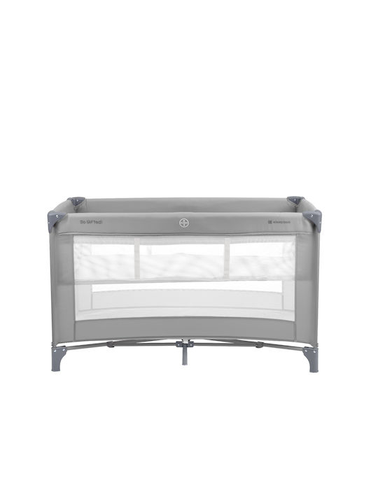 Kikka Boo So Gifted Playpen 2 Levels with Mattress Gray 124x64cm