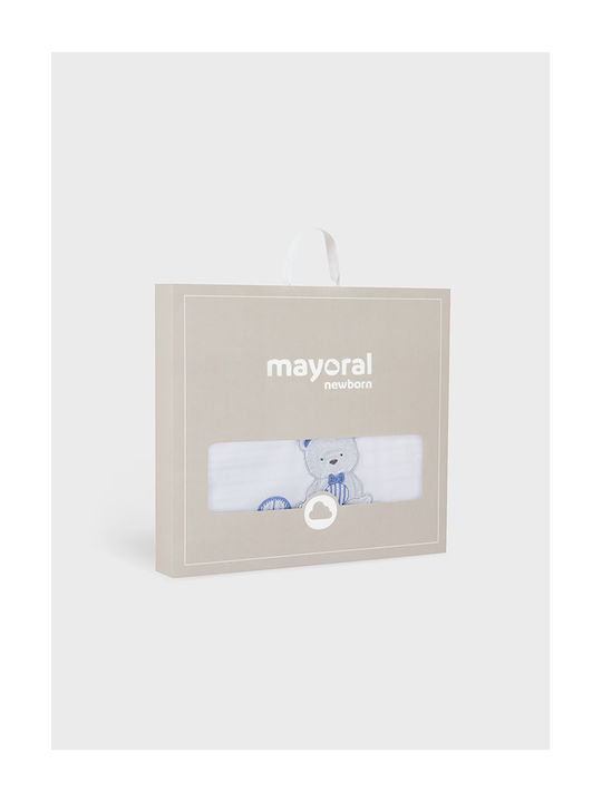 Mayoral Blanket Nursery Swaddling Blankets White 80x100cm