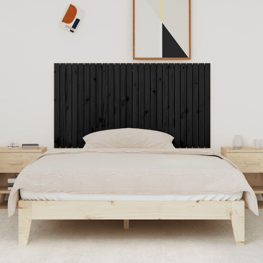vidaXL Wooden Bed Headboard Black 166x90cm