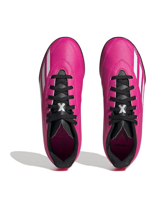 Kids Soccer Cleats & Shoes X Speedportal.4 Turf Shock Pink