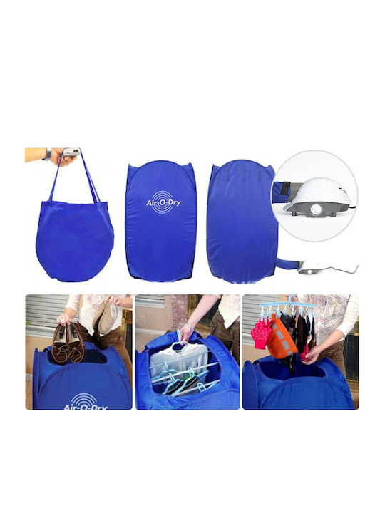 Air-O-Dry Folding Heated Floor Plastic Clothes Drying Rack 800W 28x28cm