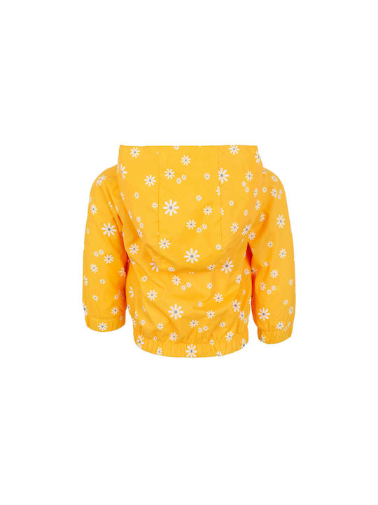 Losan Kids Casual Jacket Short with Hood Yellow