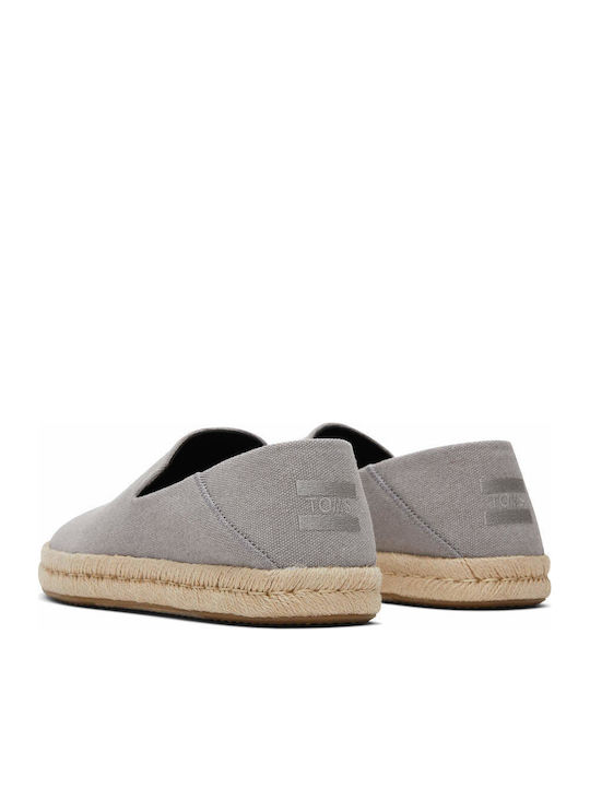 Santiago Men's Espadrilles in Gray Color