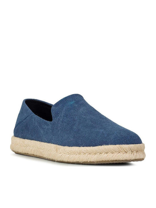 Santiago Men's Espadrilles in Blue Color