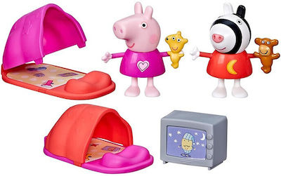 Hasbro Παιχνίδι Μινιατούρα Peppa Pig Peppa's Sleepover για 3+ Ετών