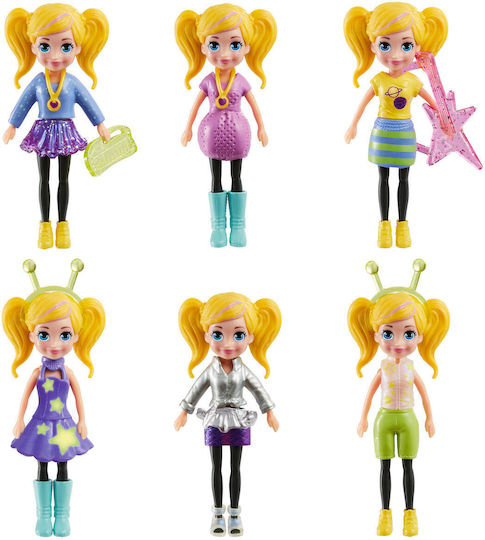 Mattel Polly Pocket Pop Star Spotlight Fashion for 4+ Years 8cm (Miscellaneous Designs)