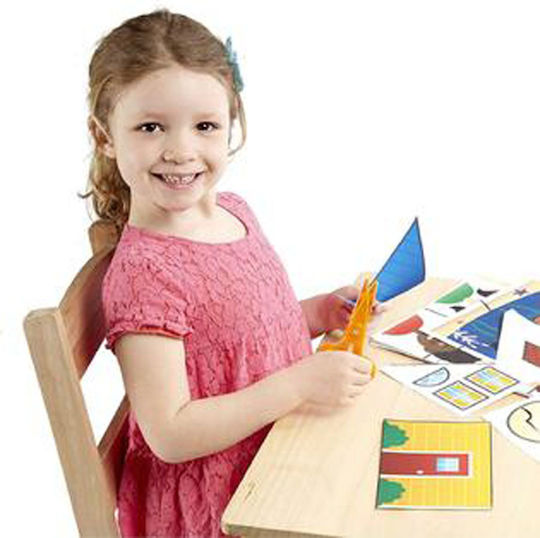 Melissa & Doug Paper Cutting Scissor Skills Activity Pad for Children 3+ years Years