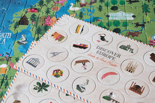 Παιδικό Puzzle Discover Europe για 6+ Ετών 200pcs Londji