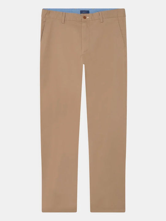 Gant Boys Fabric Chino Trouser Beige