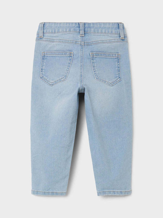 Name It Girls Denim Trouser Light Blue