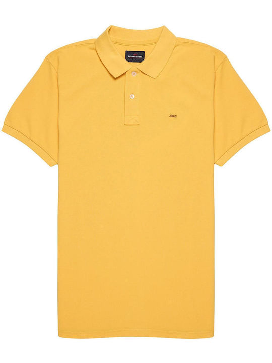 Polo T-shirt Honey Yellow FBM007-001-11-HONEY-YELLOW