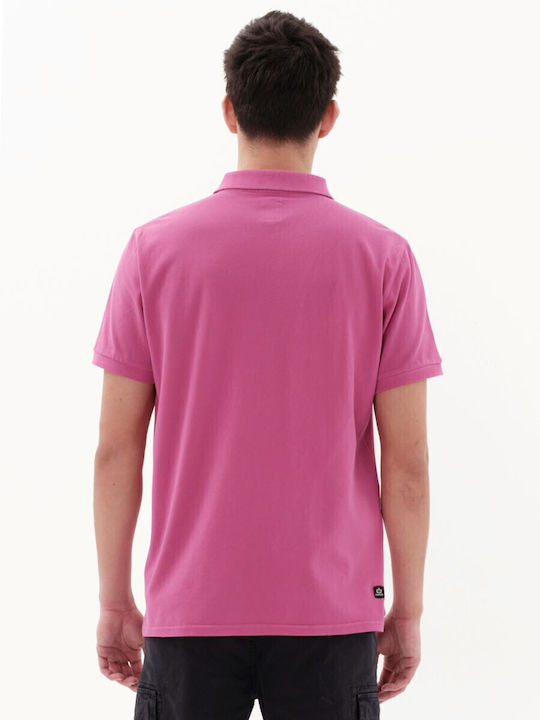 Emerson Tricou Polo Bărbați Zmeură