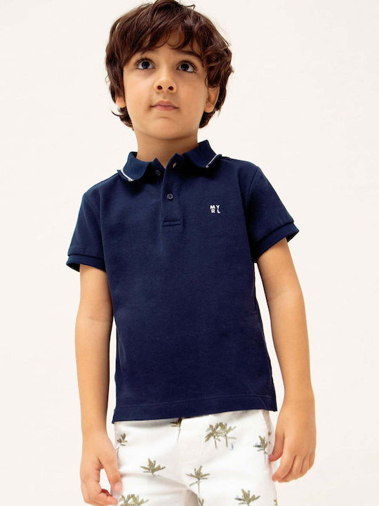 Kids' Set with Shorts Summer 2pcs Navy Blue