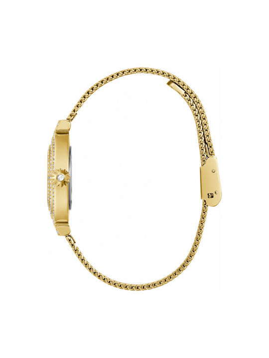 Guess Dream Uhr mit Gold Metallarmband