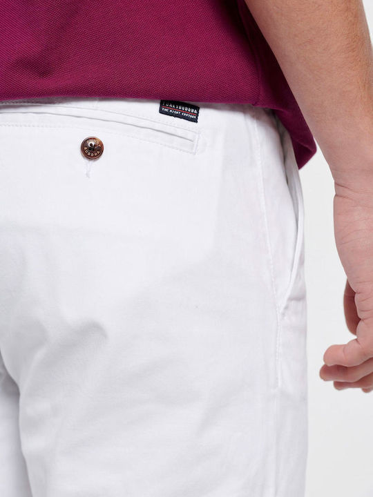 FBM007-00102 Trousers Chino in Regular Fit White
