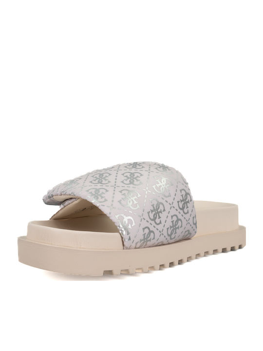 Sandale Casual Damă Din Piele Bej