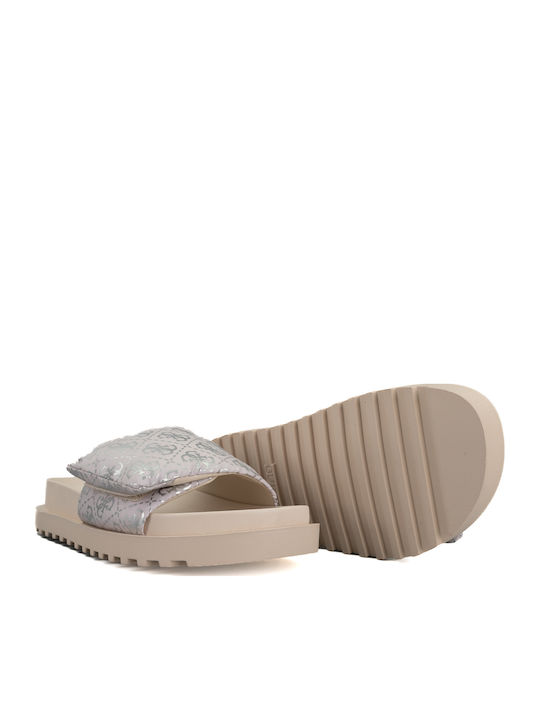 Sandale Casual Damă Din Piele Bej