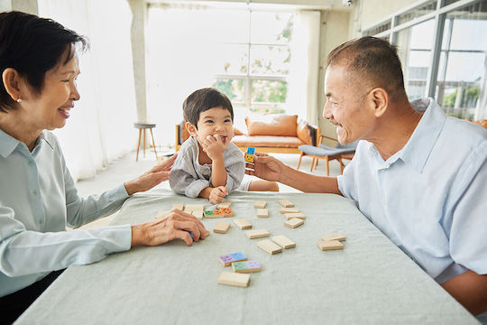 Joc de Societate Domino pentru 1+ Jucători 3+ Ani Plan Toys