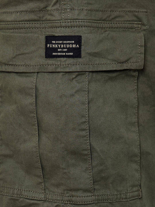 FBM007-03402 Trousers Cargo in Regular Fit Khaki