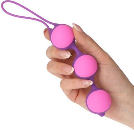 Toyz4lovers Enjoy Triple Pleasure Bi Balls Bile vaginale Purple / Pink