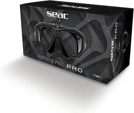 Seac Appeal Pro Silicone Black Diving Mask