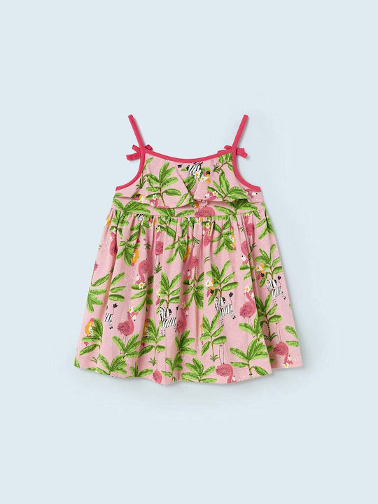 Mayoral Kids Dress Sleeveless Pink