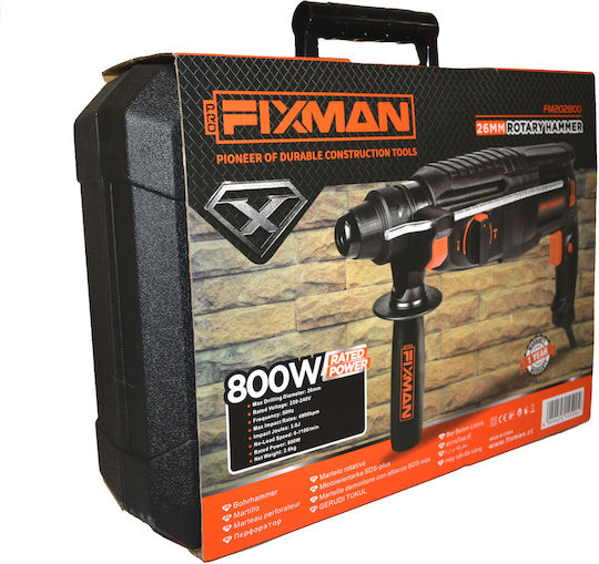 Fixman Крусно Бормашина 800W с Куфар
