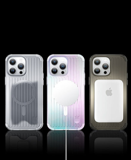 Kingxbar Go Out Back Cover Σιλικόνης 0.3mm Silver (iPhone 14)