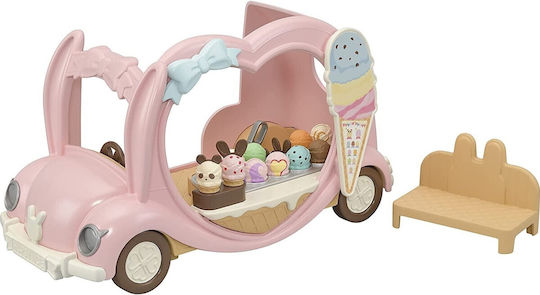Epoch Toys Camion De Înghețată Familii Sylvanian Pentru 3+ Ani (Diverse Modele)