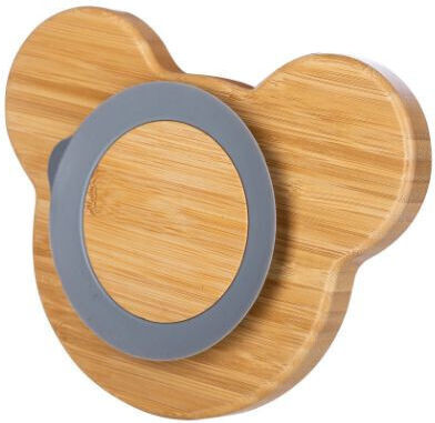 FreeOn Baby Food Plate Koala made of Bamboo Brown