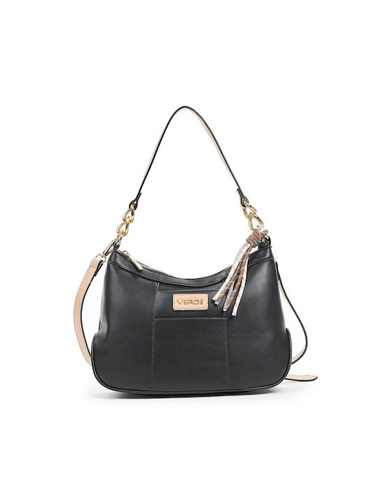 Verde Damen Tasche Schulter Schwarz