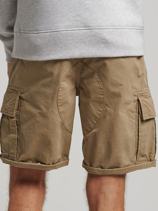 Heavy Men's Shorts Cargo Dress Beige