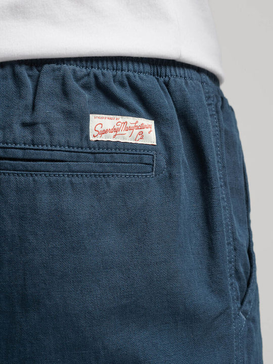 Ovin Vintage Men's Athletic Shorts Blue Bottle