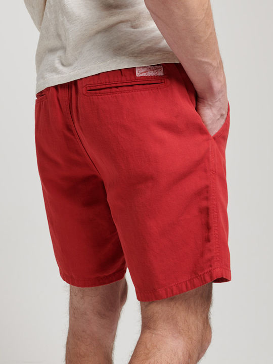 Superdry Men's Shorts Chino Expedition Red