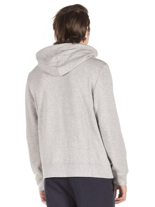 Aeropostale Herren Sweatshirt Jacke mit Kapuze und Taschen Gray