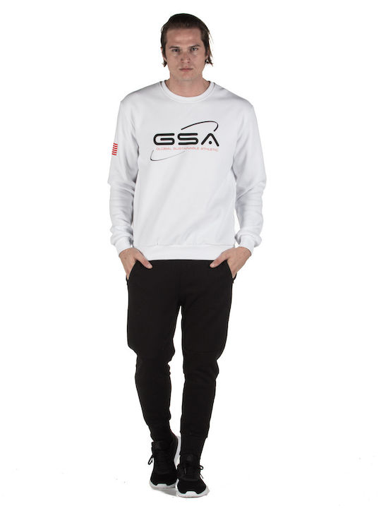 Earth 17-19201 Sweatshirt with Hood White