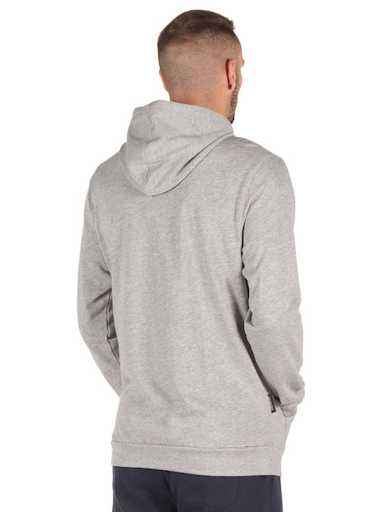 Venimo Apollo Men's Sweatshirt with Hood and Pockets Gray