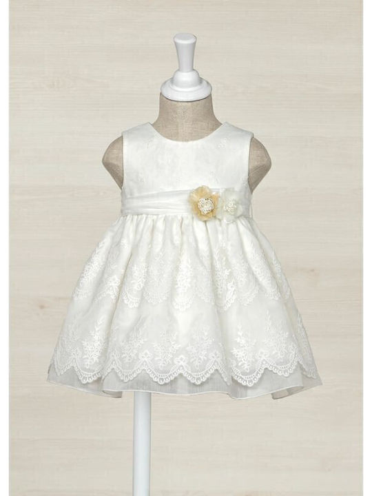 Children's Dress Sleeveless White