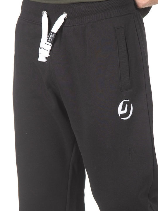 Sweatpants with Elastic Black