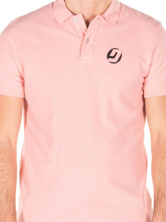Polo Kurzarmbluse Rosa