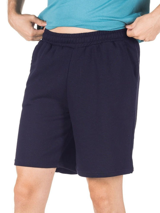 Αθλητική Ανδρική Βερμούδα Navy Μπλε