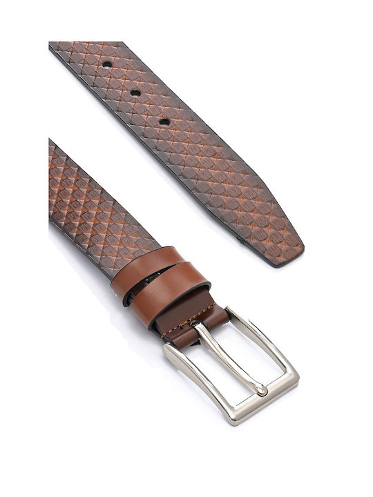 Men's Leather Belt Brown