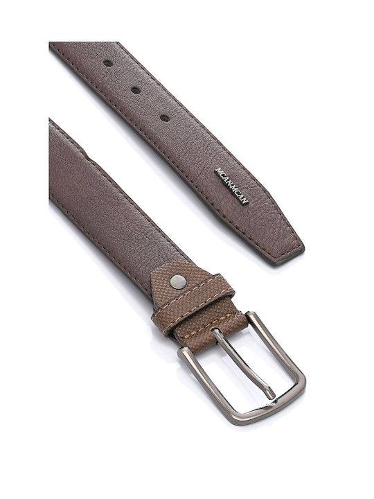 Men's Leather Belt Brown