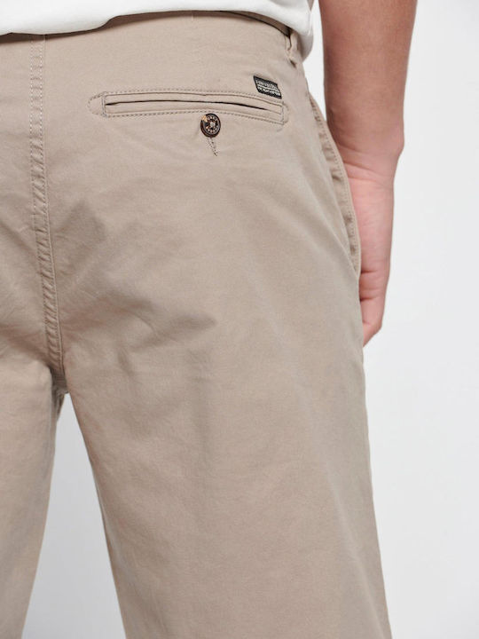 FBM007-00103 Men's Shorts Chino GREIGE