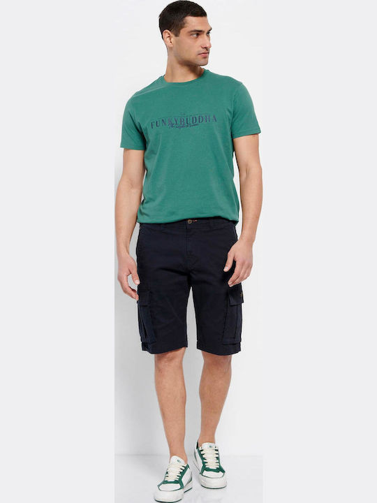 FBM007-00203 Men's Shorts Cargo Navy Blue
