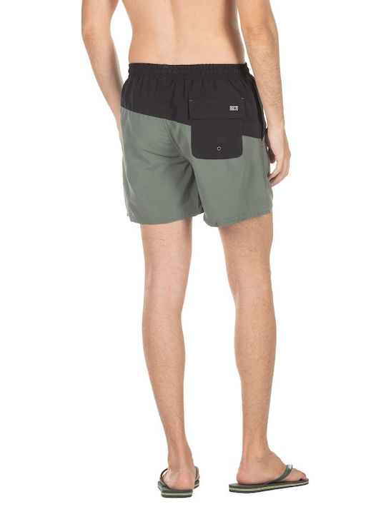 District75 Herren Badebekleidung Shorts Khaki mit Mustern