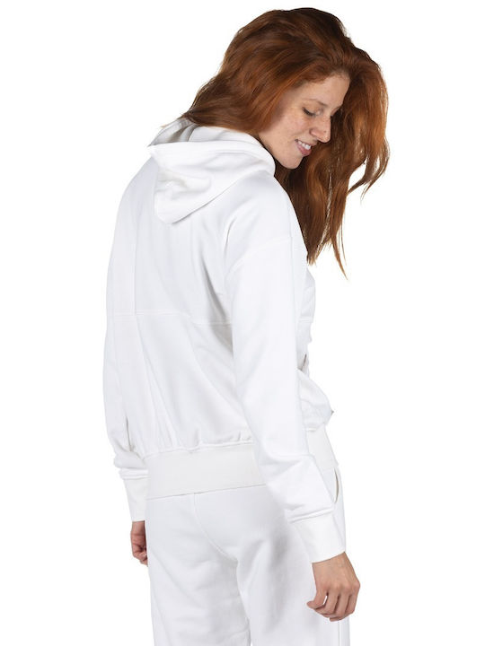 District75 Women's Hooded Sweatshirt White